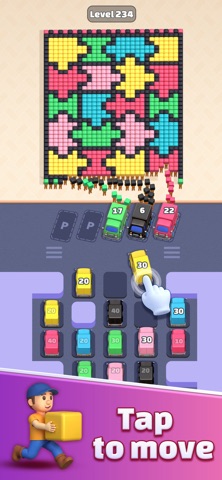 Pixel Hunt: Truck Flow Puzzle iPhone screenshot