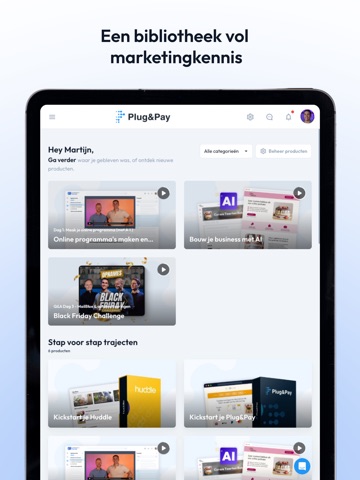 Plug&Pay Community iPad screenshot