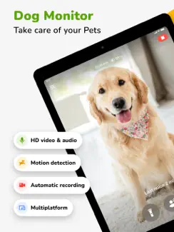Barkio: Dog Monitor & Pet Cam iPad image 1