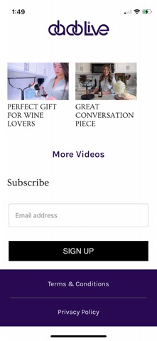 Dado Live iPhone screenshot