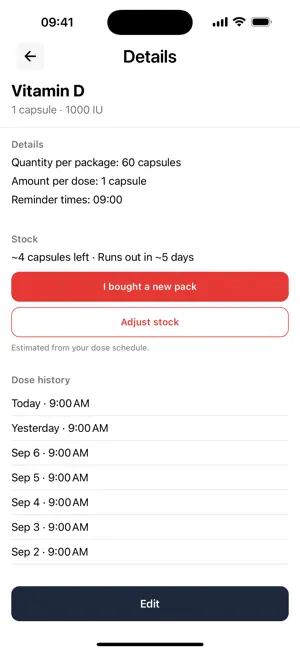 Lembria: Medication Reminders screenshot 2
