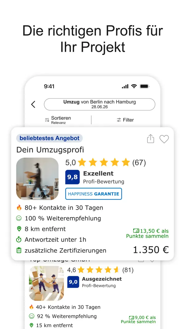 CHECK24 iPhone App Screenshot 7 – Finanzen