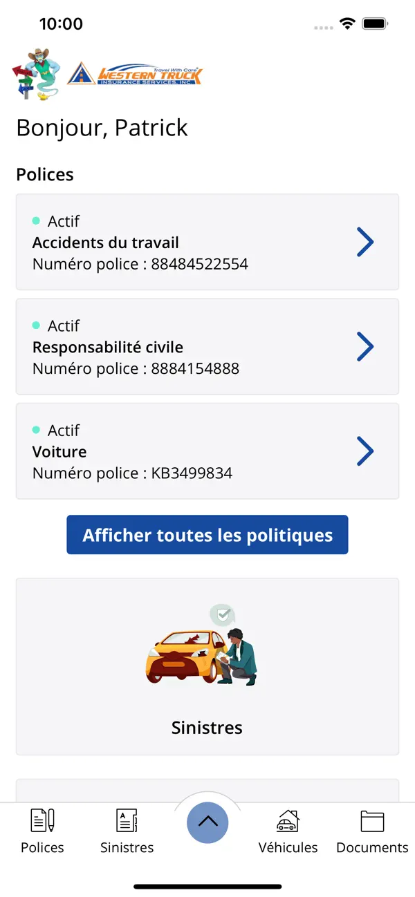 Screenshot #2 pour Western Truck Insurance Online