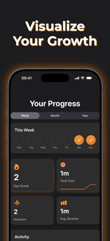 KegelLab: Pelvic Floor Men iPhone screenshot