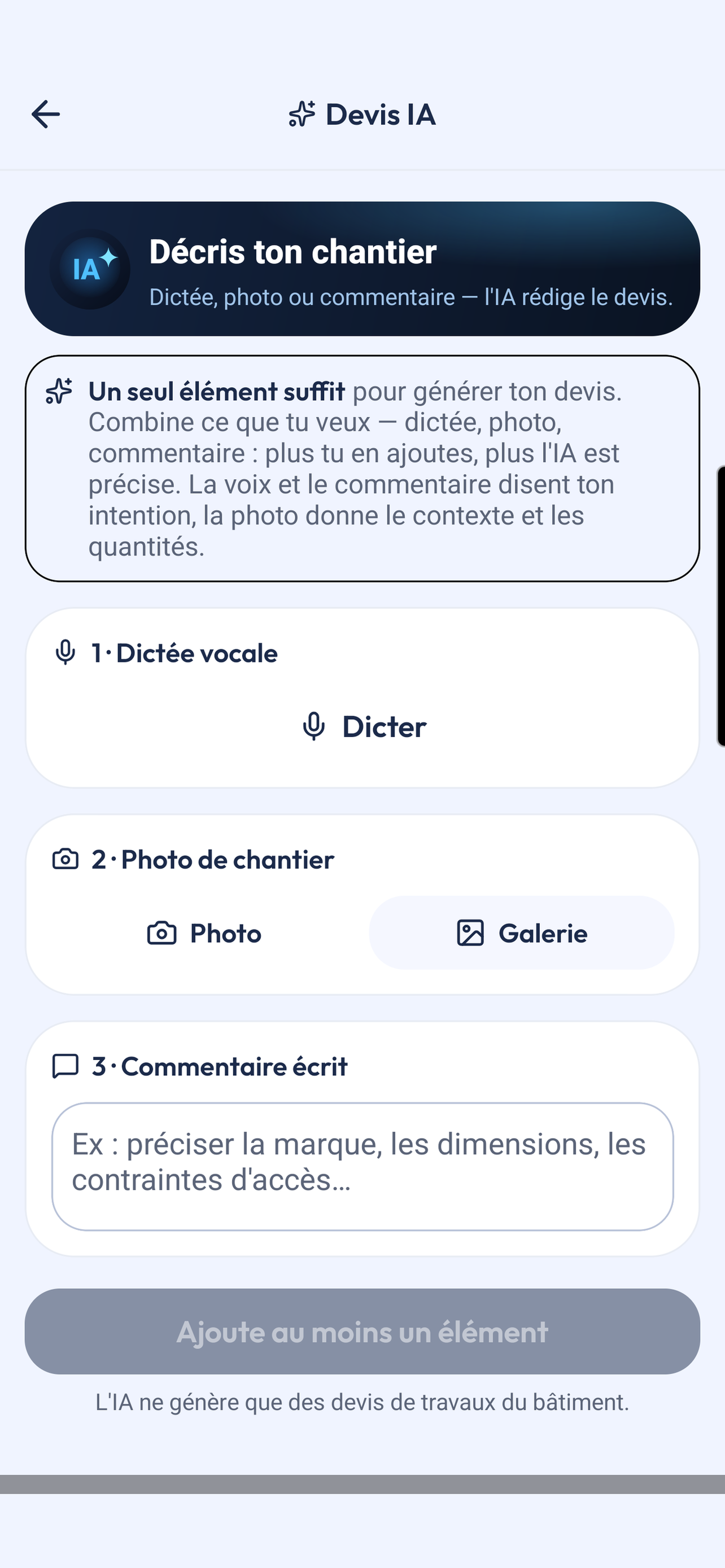 VULKO : Devis Factures BTP screenshot 3