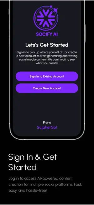 Socify AI - Content Creator screenshot 2
