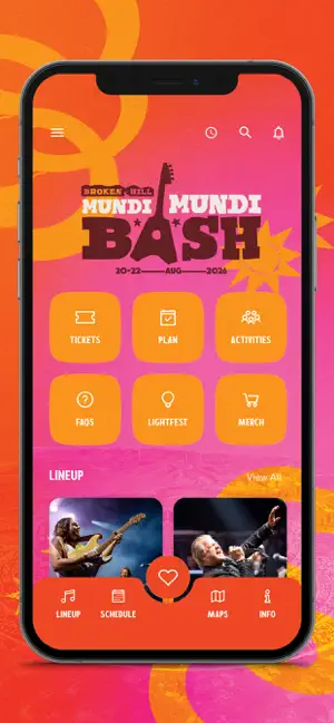 Mundi Mundi Bash iPhone screenshot 1