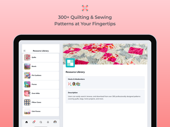 SewCanShe Sewing Bee iPad screenshot 1 - Lifestyle app