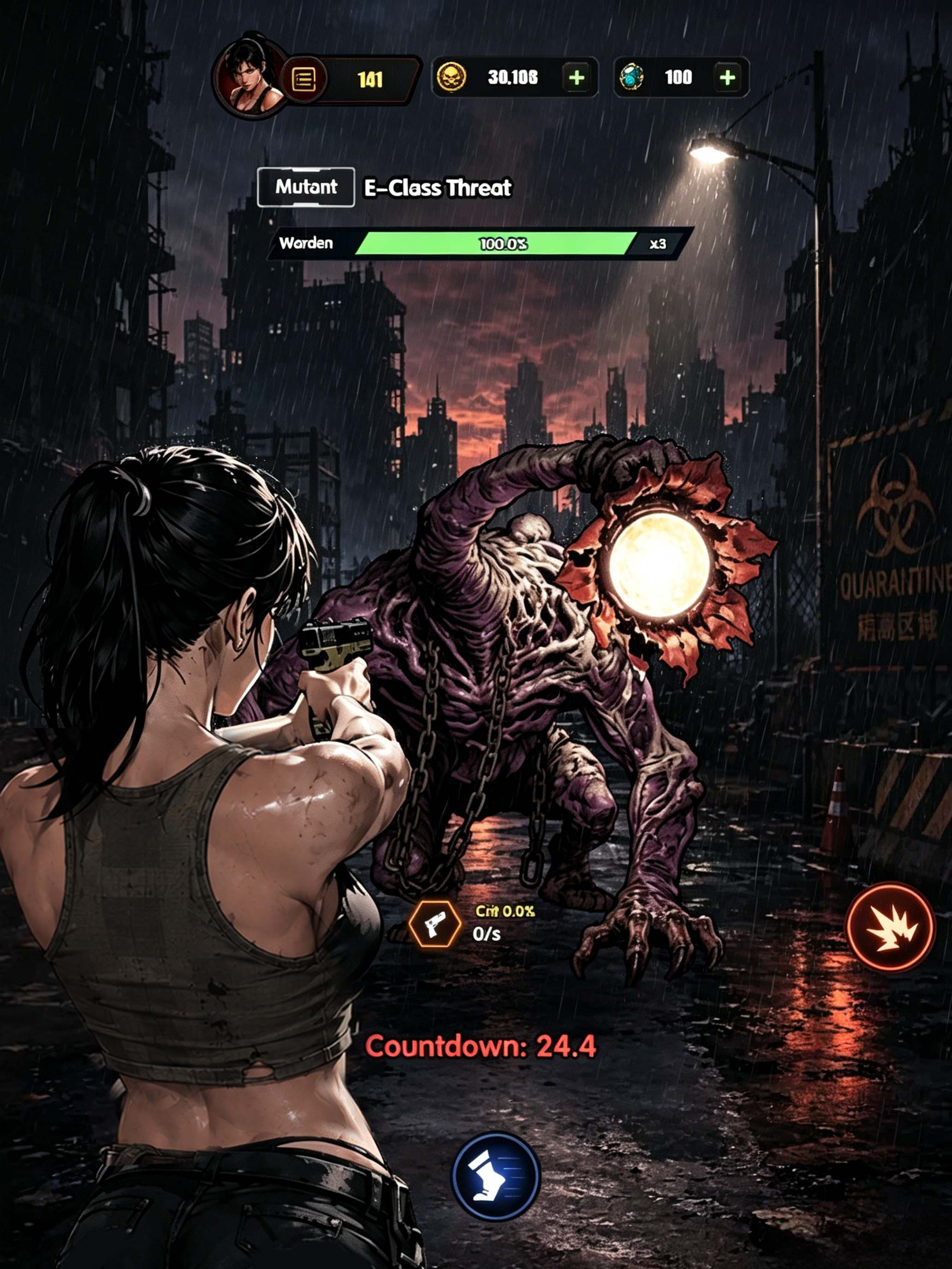 Outbreak Zero: Idle RPG screenshot 6