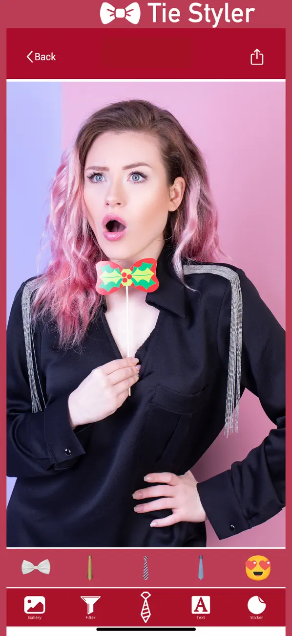 Screenshot #1 pour Tie Styler Cam: TieMaster Snap