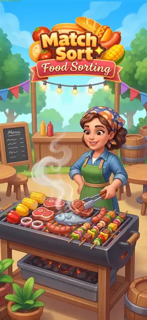 Match Sort: Food Sorting screenshot 1