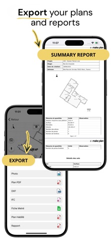 Make Plan 2D/3D LiDAR Scanner iPhone screenshot