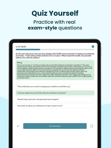 American Nurse Exam Prep 2026 iPad screenshot
