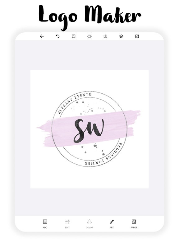 AI Logo Maker Design Creator iPad screenshot 1