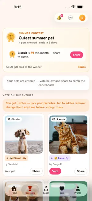 Fur Baby Social screenshot 1