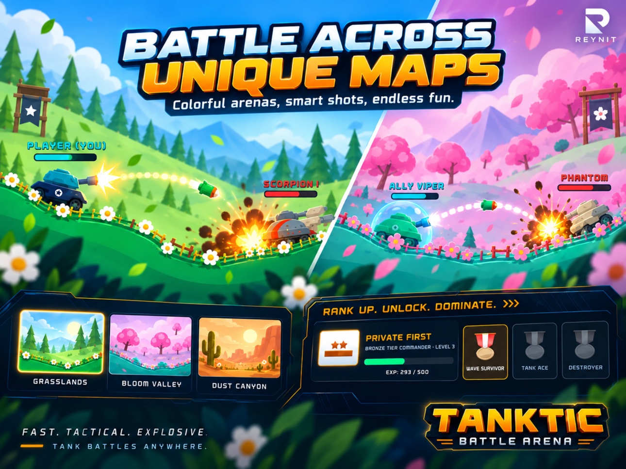 Screenshot 5 of TANKTIC: Battle Arena
