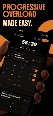 Delta: Workout Tracker Gym Log iPhone screenshot