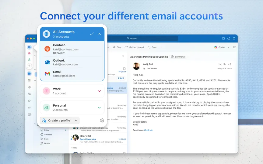 Microsoft Outlook iPhone Screenshot 3