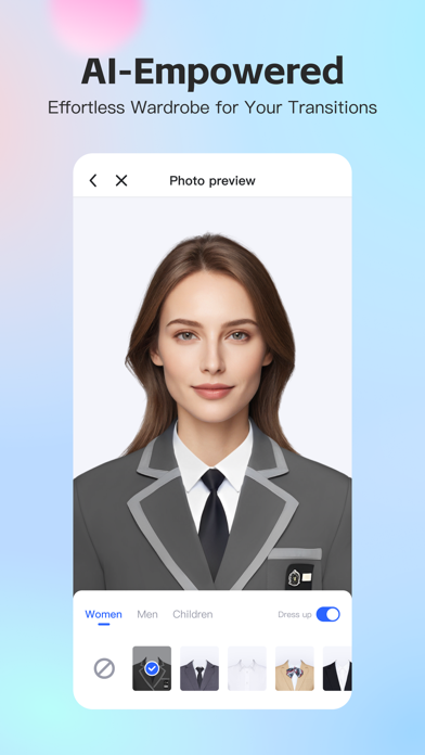 SnapPass - ID Photo & Makeover Screenshot