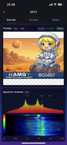 HAMQ: アマチュア無線ツール のスクリーンショット