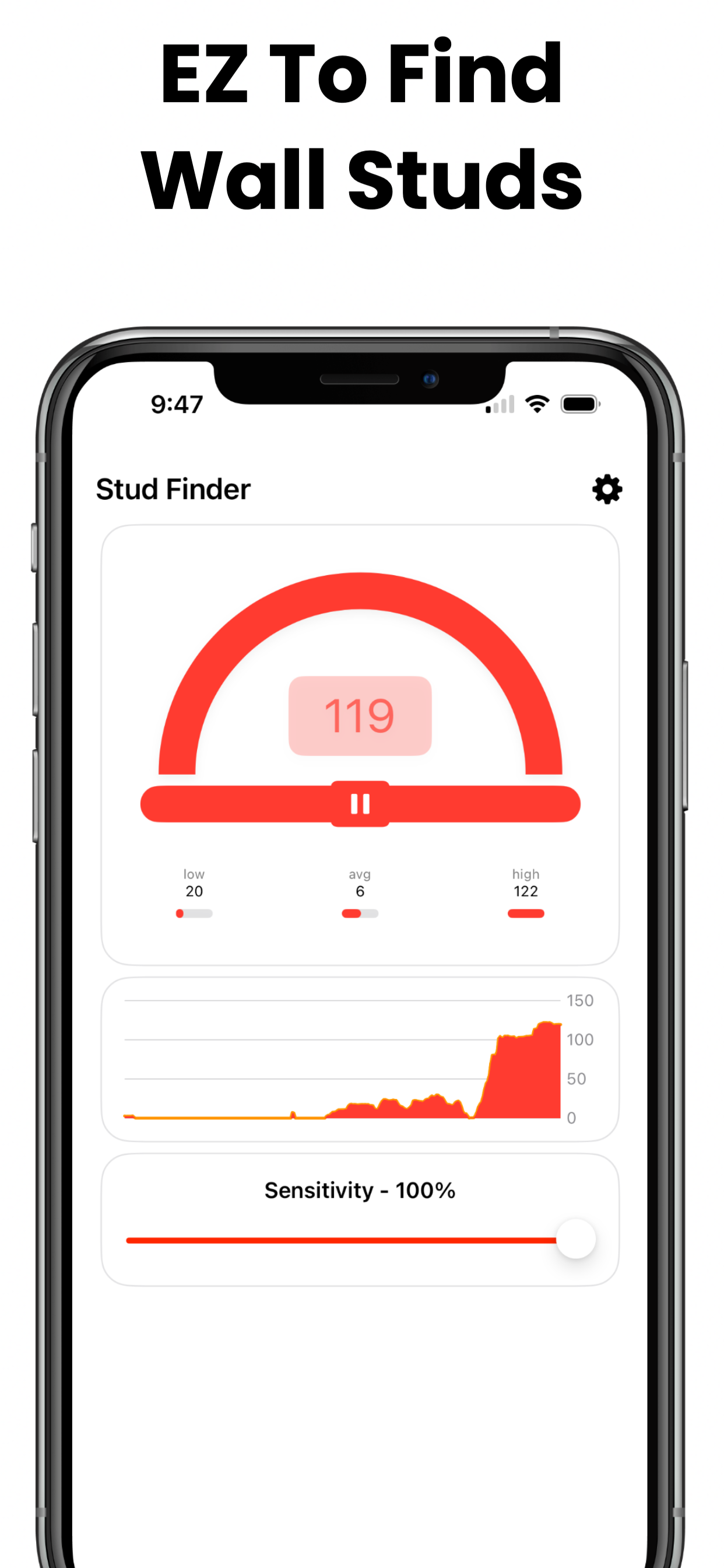 Magnetometer Stud Finder