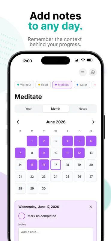 Simple Tracker: Goals screenshot 3 of 7