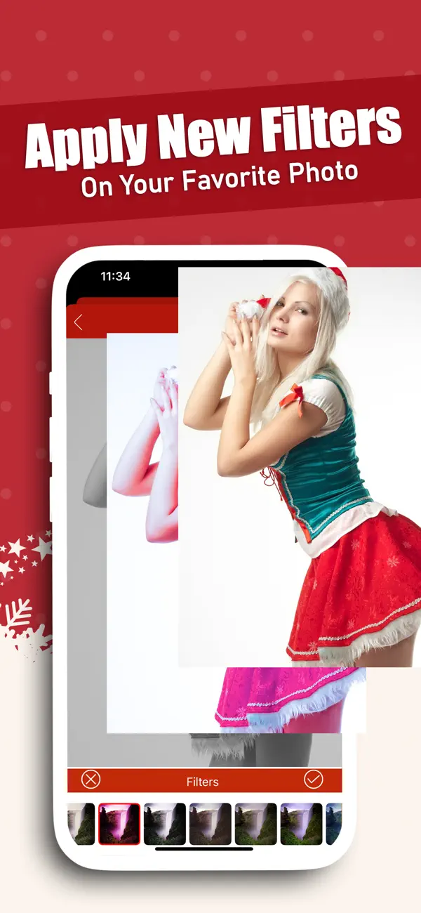 Screenshot #3 pour Christmas Greetings & Frames
