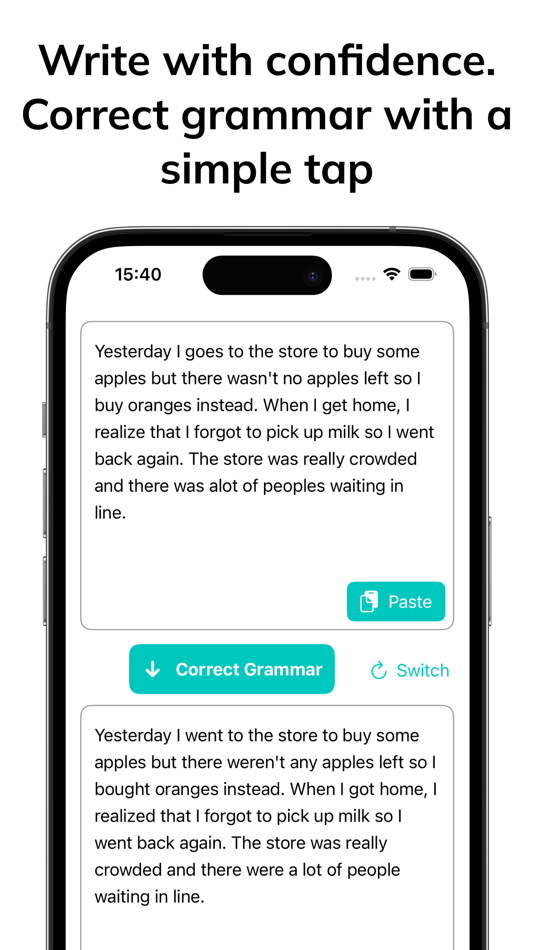 #1. Grammar - Write Better with AI (iOS) 由: Worathiti Manosroi