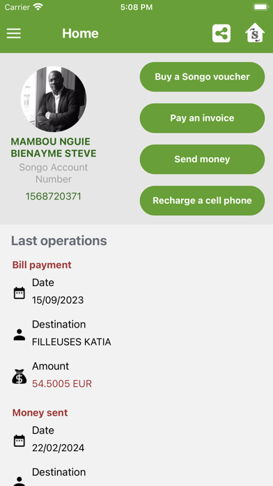 Songo Money Screenshot