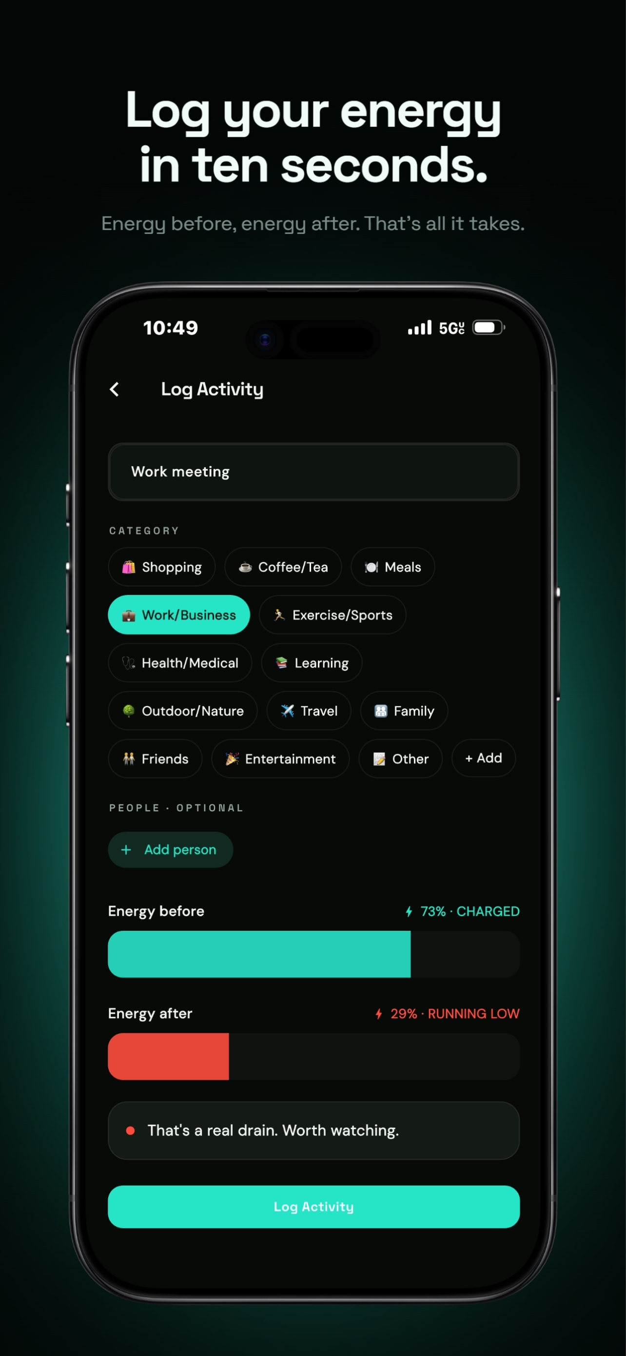 Social Battery: Introvert App screenshot 2