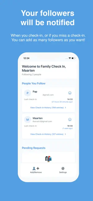Family Check-In screenshot 4