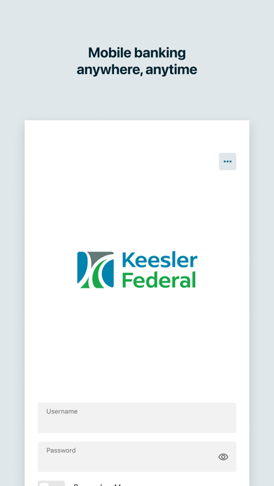 Keesler Federal Mobile Banking Screenshot