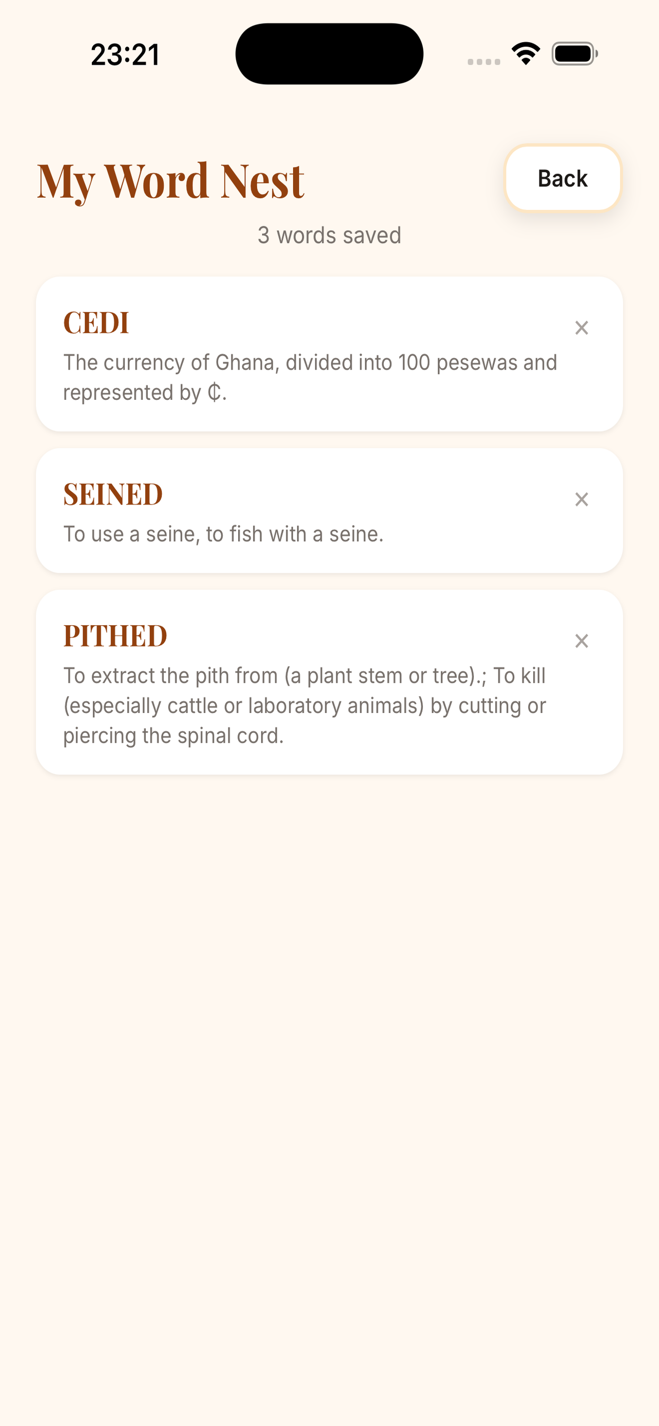 Wordnest - A Fun Word Game screenshot 8