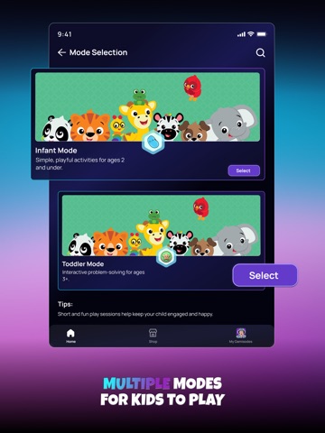 Gamisodes iPad screenshot