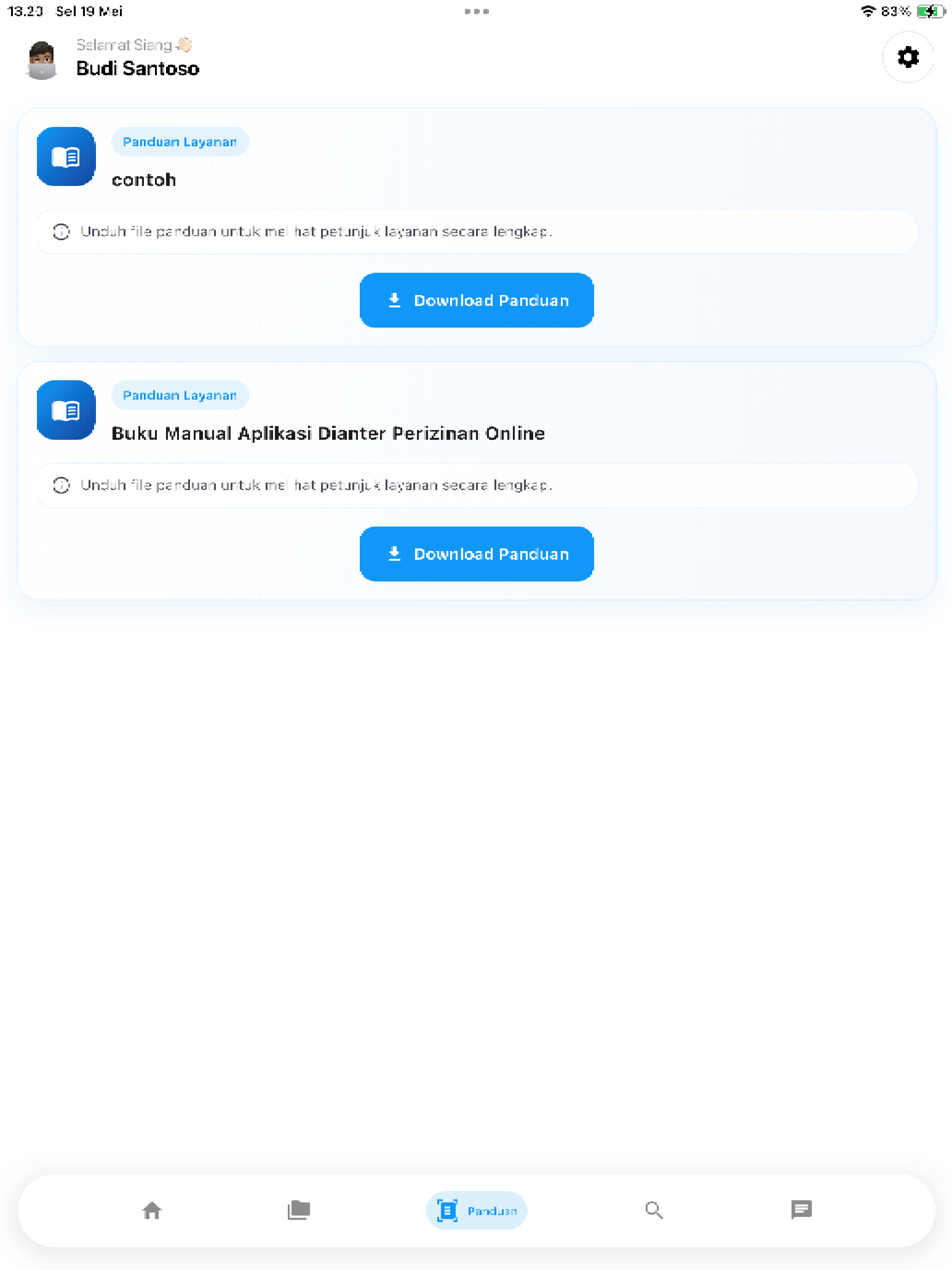 Dianter Perizinan Online screenshot 14