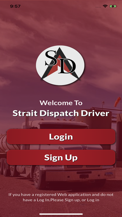Strait Dispatch - Driver Screenshot