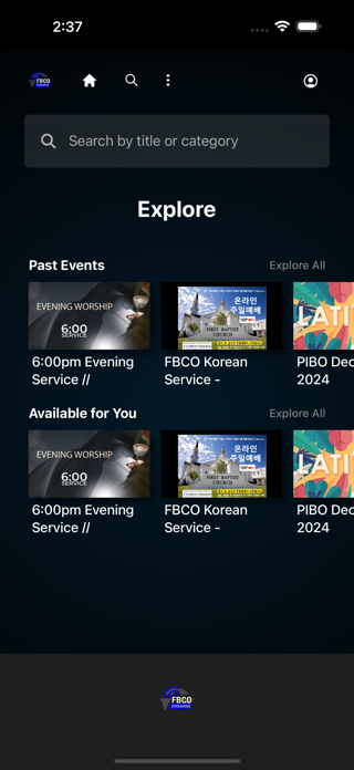 FBCO Streaming Screenshot 4 of 4
