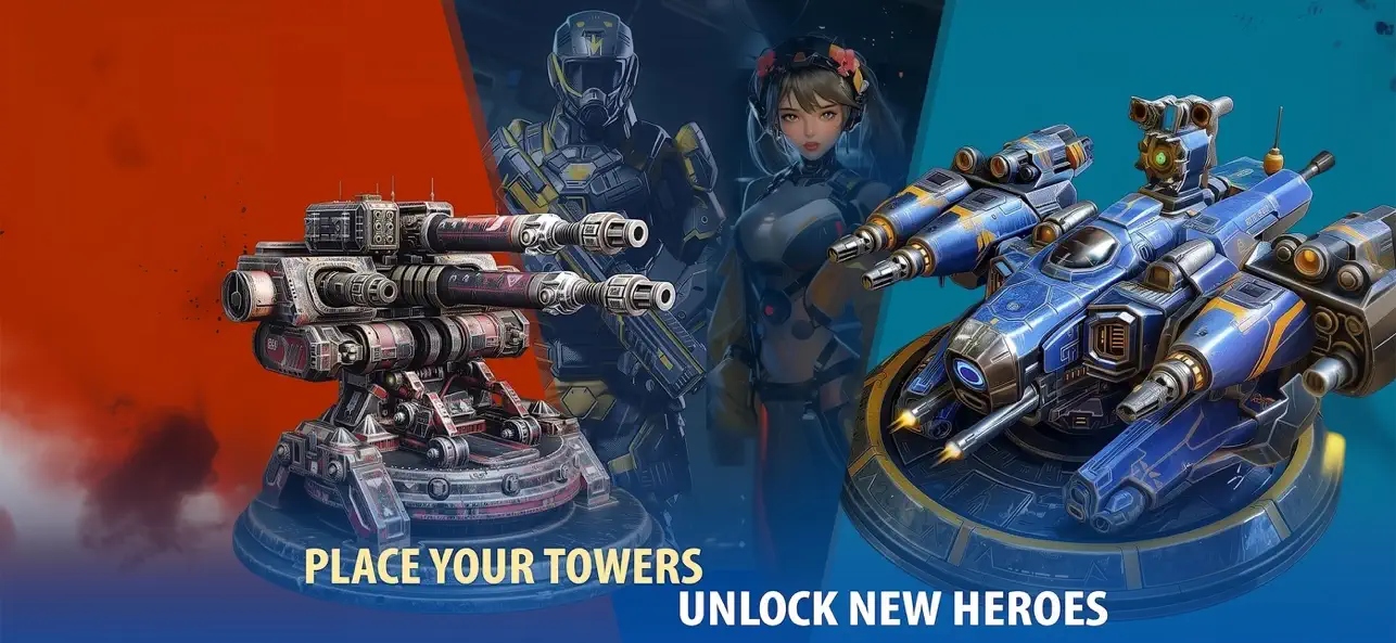 Defense Legend 5 Pro Hack screenshot 4 - game app interface