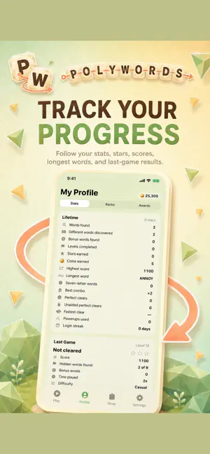 PolyWords Letter Linker screenshot 4