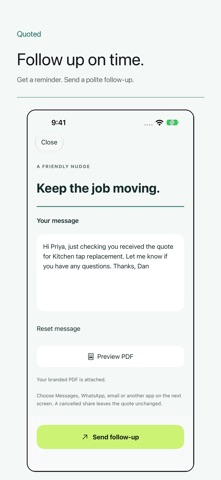 Quoted: Quote & Invoice screenshot 5