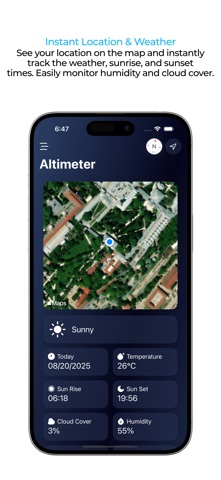 Cuspart: Altimeter Screenshot 1 of 7
