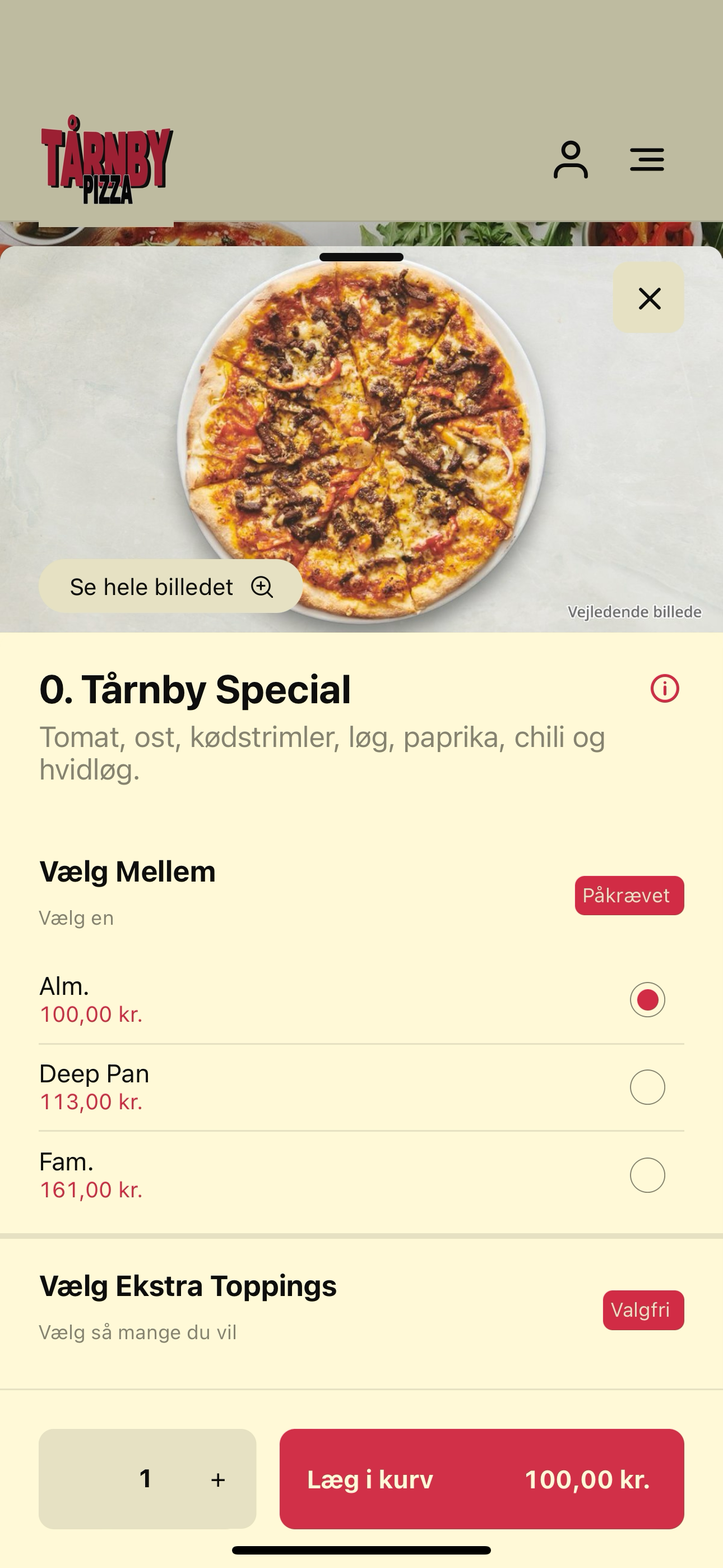 Tårnby Pizza (DK)