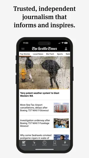 Seattle Times Mobile screenshot 1