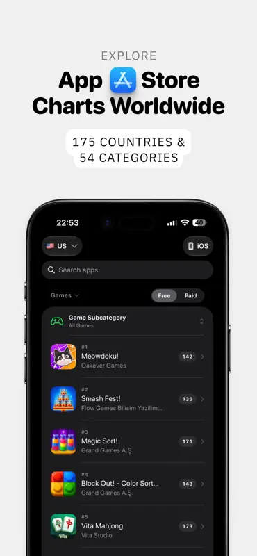 Toplify: App Rankings screenshot 6 of 7