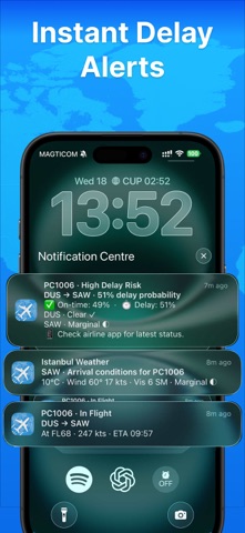 Flight Tracker - Live Radar 24 iPhone screenshot