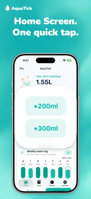 AquaTick Water Tracker screenshot 2