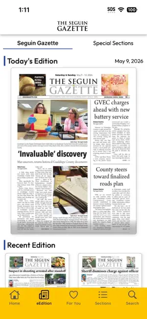 Seguin Gazette screenshot 4