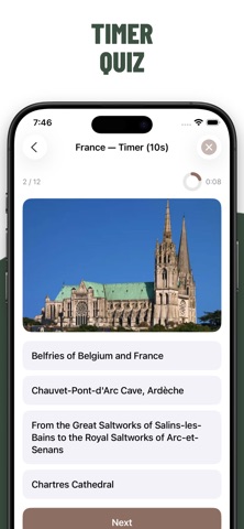 World Heritage Sites Quiz screenshot