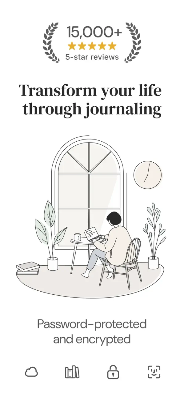 #1. Diarly: Diary, Private Journal (iOS) Által: Krzysztof Nowak