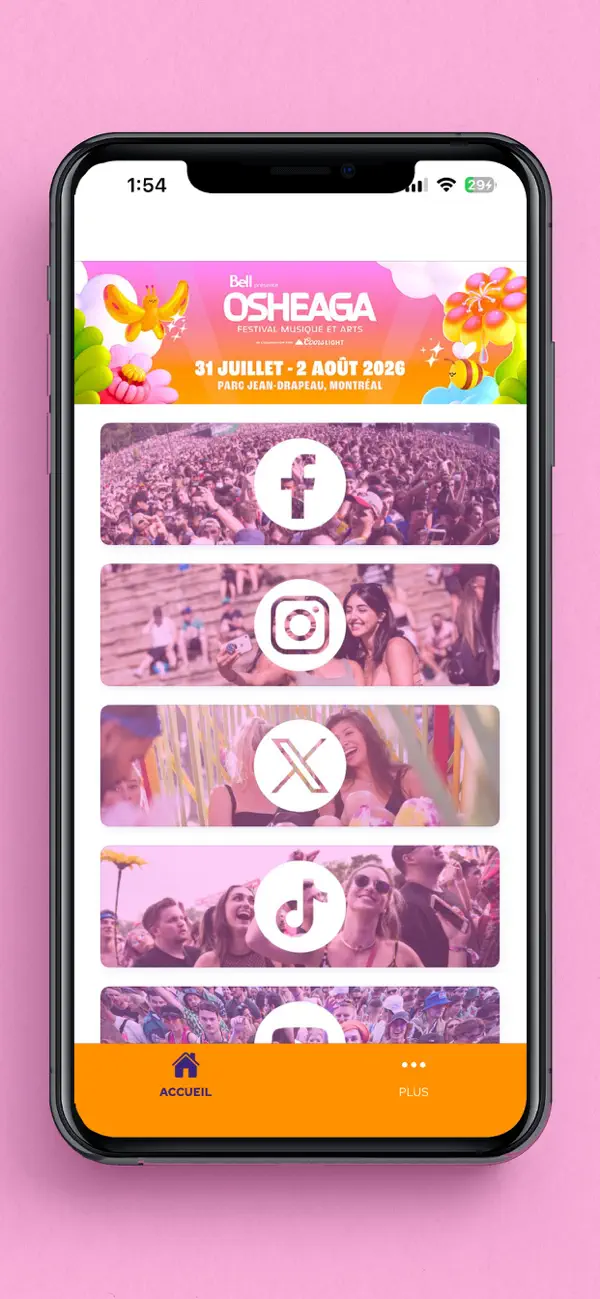 Screenshot #3 pour Osheaga